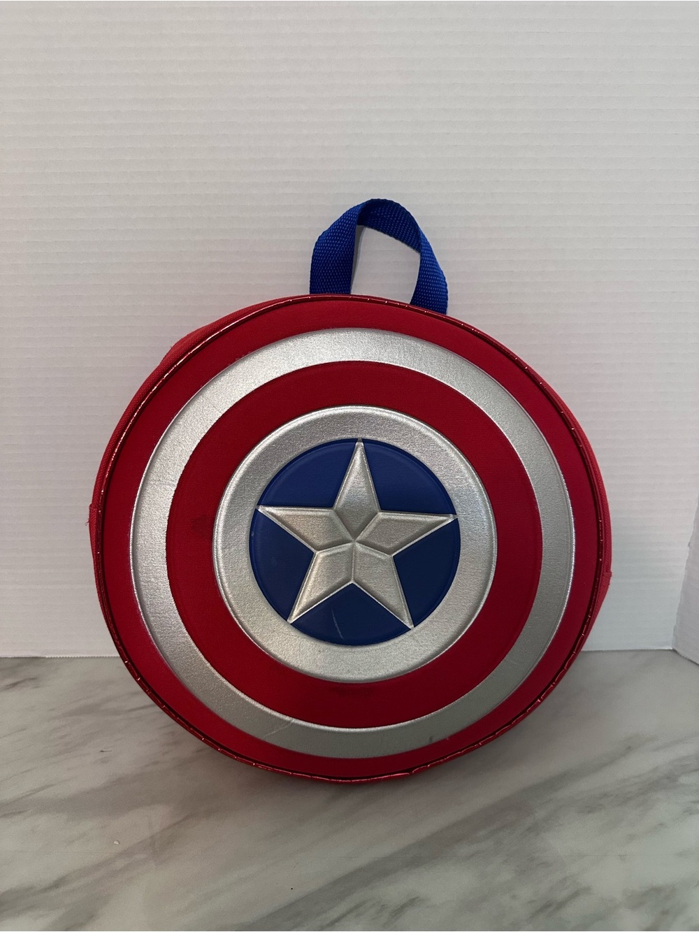 Marvel Red, Silver & Blue Captain Shield Wall Accent